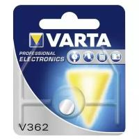 Батарейка Varta Silver Oxide, 362 (SR721SW) - 1BL, 1.55 В, блистер, 1 шт