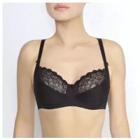 Бюстгальтер Senselle by Felina Glamour Lace, размер 85E, черный