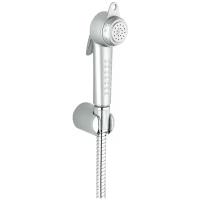 Гигиенический душ Grohe хром с черной лейкой