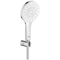 Душевой набор GROHE Rainshower SmartActive 130, 3 вида струй, белая луна (26581LS0)