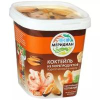 Меридиан Коктейль из морепродуктов подкопченный в масле