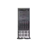 Сервер Supermicro SuperServer 8048B-TR4F без процессора/без ОЗУ/без накопителей/количество отсеков 3.5" hot swap: 5/2 x 1400 Вт/LAN 1 Гбит/c