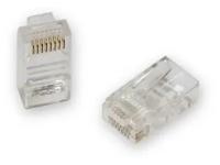 Коннектор RJ-45 Greenaccessories cat 5e UTP для многожильного каб, 8p8c поз. конт. (10 шт.)