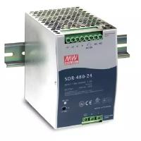 SDR-480-24 MEAN WELL Источник питания AC-DC, 24В, 20А, 480Вт