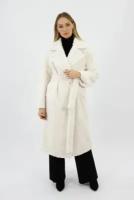 Пальто, размер 42, белый