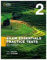 Exam Essentials: Cambridge B2 First Practice Test 2 with key (2020)