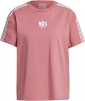 Футболка adidas Originals, размер 36, розовый