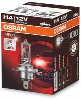 Лампа Галогенная H4 12V 60/55W "Osram" Super (+30% Света) (1 Шт.) Osram арт. 64193SUP