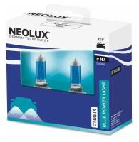 Лампа автомобильная NEOLUX Blue Power Light H7 80W PX26d 5000K (бокс, 2шт) 12V, N499HC-2SCB