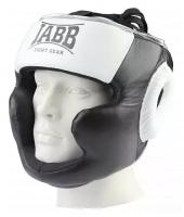 Шлем бокс.(нат.кожа) Jabb JE-2091 черный/серый M