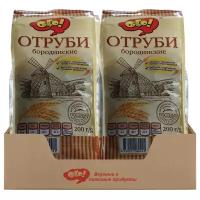 Отруби ОГО! ржаные бородинские, 200 г х 10 шт