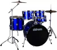 DDRUM D2 522 CB ударная установка, цвет Cobalt Blue, 10"-12"-16"-22", 14х6.5"