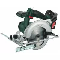 Аккумуляторная дисковая пила Metabo KSA 18 LTX 5.2Ah x2