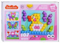 Мозаика для самых маленьких Десятое королевство Baby Toys Утенок 107 элементов 03578ДК