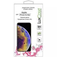 Защитное стекло LuxCase 3D для Apple iPhone Xs Max для Apple iPhone Xs Max, 1 шт., черный