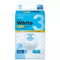 Nepia подгузники Whito 3 часа S (4-8 кг) 66 шт