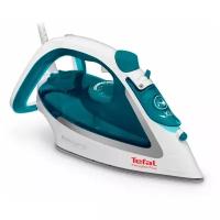 Утюг Tefal FV5718 Easygliss Plus, белый/бирюзовый