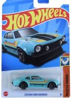 Машинка Hot Wheels 5785 (Muscle Mania) Costom Ford Maverick бирюзовый 5785/HKJ53