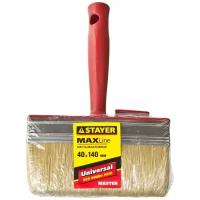 STAYER UNIVERSAL 4х14 см, светлая щетина, пластмассовый корпус, Макловица, MASTER (01824-14)