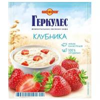 Русский Продукт Геркулес Каша моментальная овсяная с клубникой, порционная