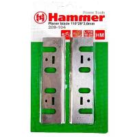 Ножи Для Рубанка Hammer 209-104 Pb 110X29x3,0 110Мм, 2Шт, Hm HAMMER Kupplungen арт. 209104