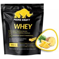 Протеин сывороточный PRIMEKRAFT Whey Protein, Ананасовый фреш 500 г / 16 порций