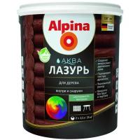 Защитная лазурь для дерева Alpina Аква, 0.9 л, кедр