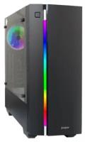 Корпус Exegate EVO-9201 Black-RGB light ATX <600NPX> EX283742RUS