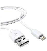 Red Line Кабель USB 2.0 - Lightning, М/М, 2 метра, Red Line, белый, УТ000009513