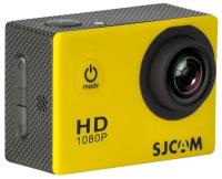Экшн-камера SJCAM SJ4000, 3МП, 1920x1080, 900 мА·ч, желтый