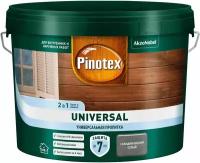 Пропитка Pinotex Universal 2 в 1 Скандинавский серый 9л