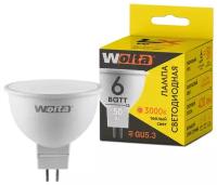 Светодиодная лампа WOLTA LX MR16 6Вт 420лм GU5.3 3000К