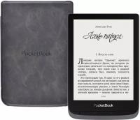 6" Электронная книга PocketBook 632 Touch HD 3 1448x1072, E-Ink, 16 ГБ, комплектация: обложка, серый/серый