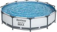 Бассейн каркасный Bestway Steel Pro Max, с фильтр-насосом, 366 x 76 см, 6473 л