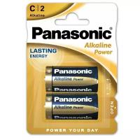 Батарейки алкалиновые Panasonic Alkaline Power C LR14 1,5В 2шт