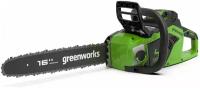 Пила цепная аккумуляторная GD40CS18K4 GREENWORKS, 2005807UB, с АКБ 4Ач и ЗУ