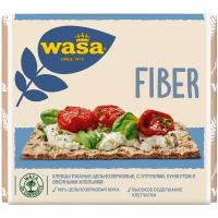 Хлебцы ржаные цельнозерновые Wasa Fiber с пшеничными отрубями, кунжутом и овсяными хлопьями