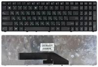 Клавиатура для ноутбука Asus K70AC, черная с рамкой, версия 2