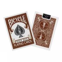 Игральные карты Bicycle Standard Brown, коричневые