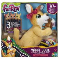 Интерактивная игрушка-питомец FurReal Friends Кенгуру Джози и ее малыши E67245L0
