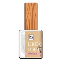 Топ-покрытие с гель-эффектом Iva Nails, Like Gloss Top Coat, 10 мл