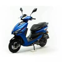 Мотоцикл скутер MotoLand FS цвет синий