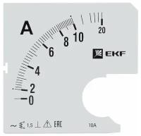 Шкала сменная для A961 10-5А-1,5 EKF PROxima