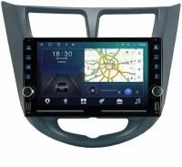 Магнитола R320 Хендай Солярис Hyundai Solaris 2011-2016 - Android 11 - Процессор 8 ядерный - CarPlay - QLED - DSP 36 полос - 4G(Sim)