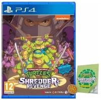 TMNT Teenage Mutant Ninja Turtles (Черепашки Ниндзя): Shredder's Revenge + Брелок + Буклет (PS4) английский язык