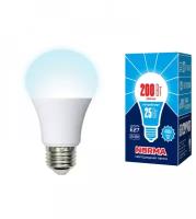 Volpe Лампа светодиодная (UL-00004470) E27 25W 4000K матовая LED-A70-25W/4000K/E27/FR/NR