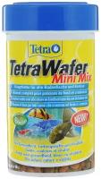 Wafer Mix 100мл, Tetra, корм для травоядных, донных рыб с добавлением креветок