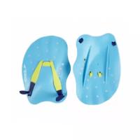Лопатки для плавания Speedo Tech Paddle, Цвет - голубой/зеленый; Размер - M; Материал - Пластик/силикон