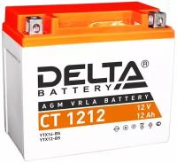 Мото аккумулятор DELTA CT1212