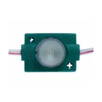 Светодиодный модуль линзованный LUX SMD 1L-3030 зеленый (20 штук)